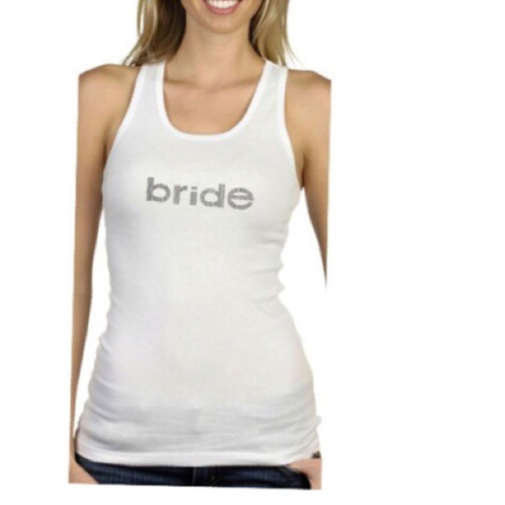 UMG "Rhinestone" Bride Tank Top - Picture 3 of 5